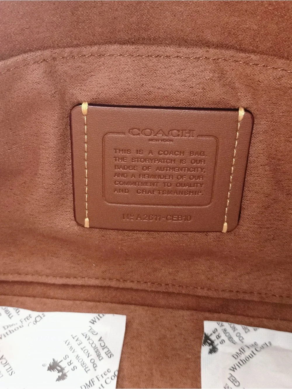 Coach Suede purse Hadley Shoulder Bag New